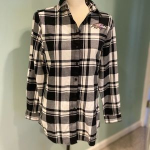 Baltimore Ravens button down shirt